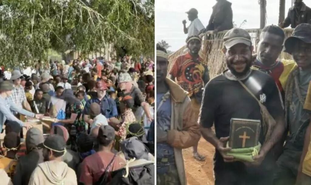 Bíblia na língua Onobasulu: Entrega do Novo Testamento na Papua-Nova Guiné