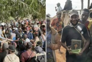 Bíblia na língua Onobasulu: Entrega do Novo Testamento na Papua-Nova Guiné