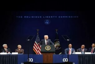 Presidente Trump em evento sobre liberdade religiosa nos Estados Unidos