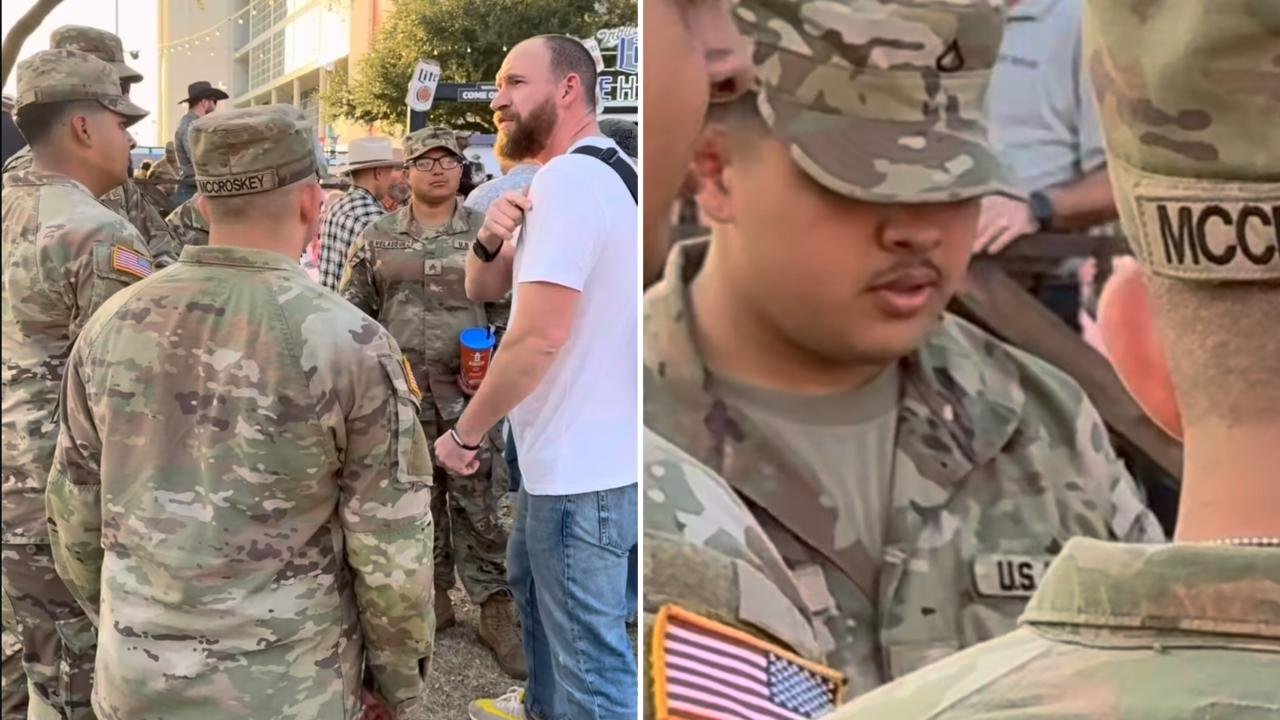 Militares se Rendendo ao Evangelho: Uma Transformação Espiritual nas Ruas dos EUA 1 Militares ouvem o