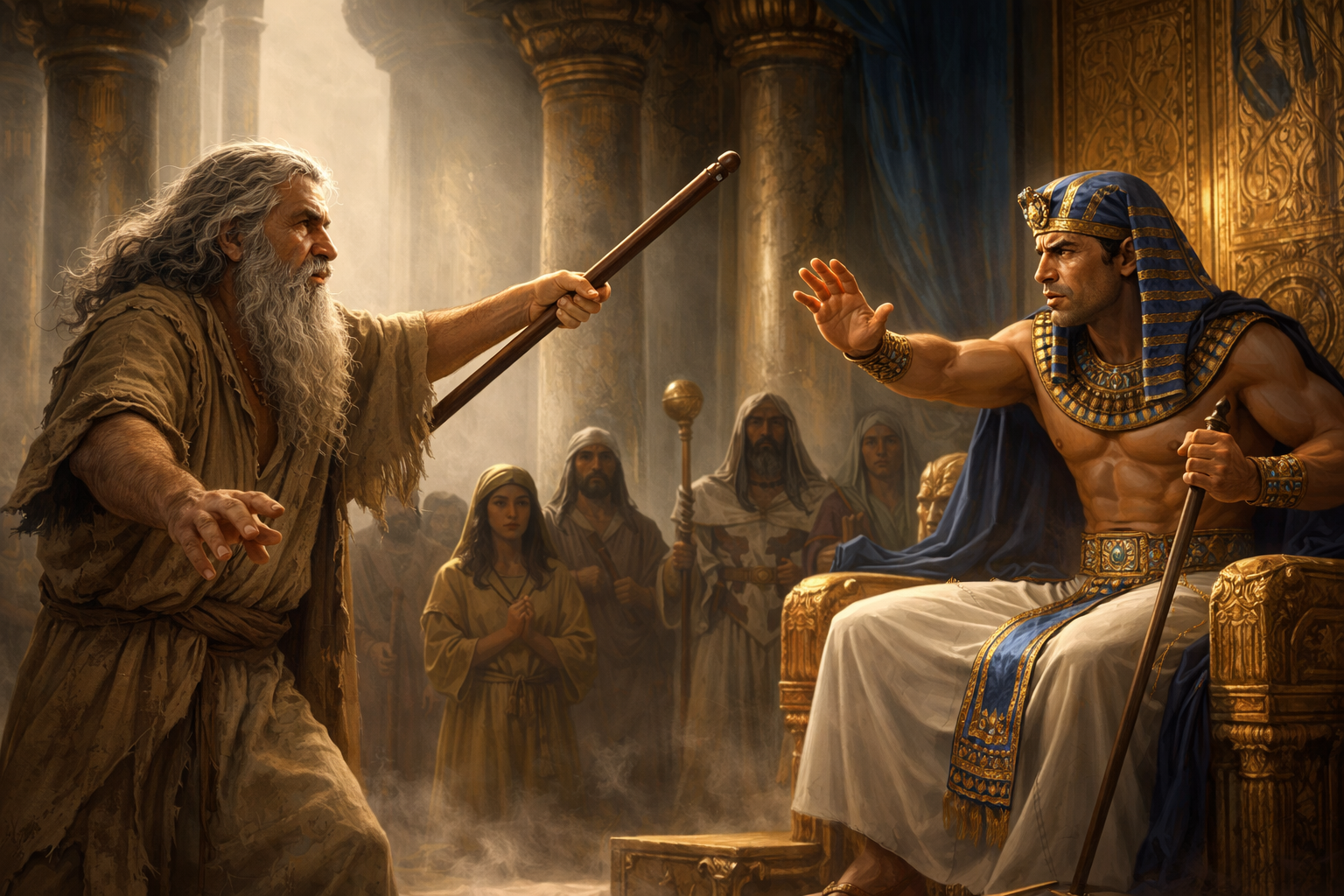 Liberdade e opressão: um diálogo teopolítico entre Moisés e Faraó 1 Deixa o meu