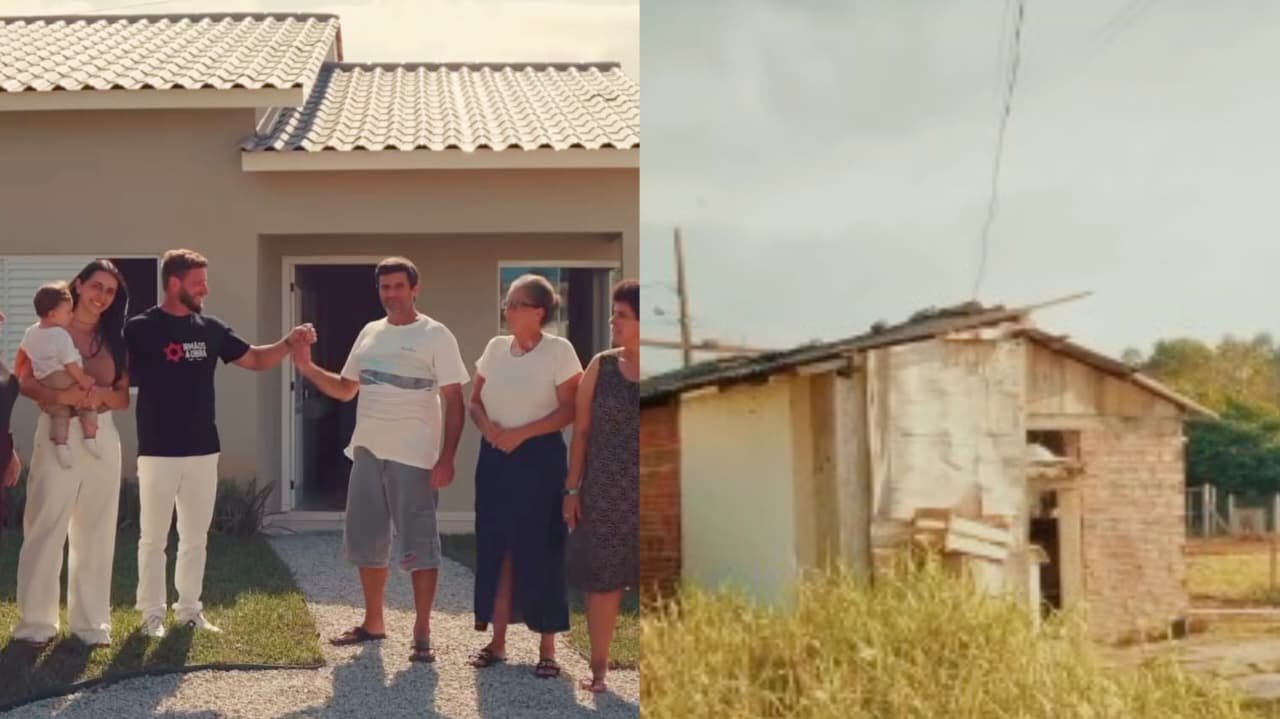 Igreja constrói casa