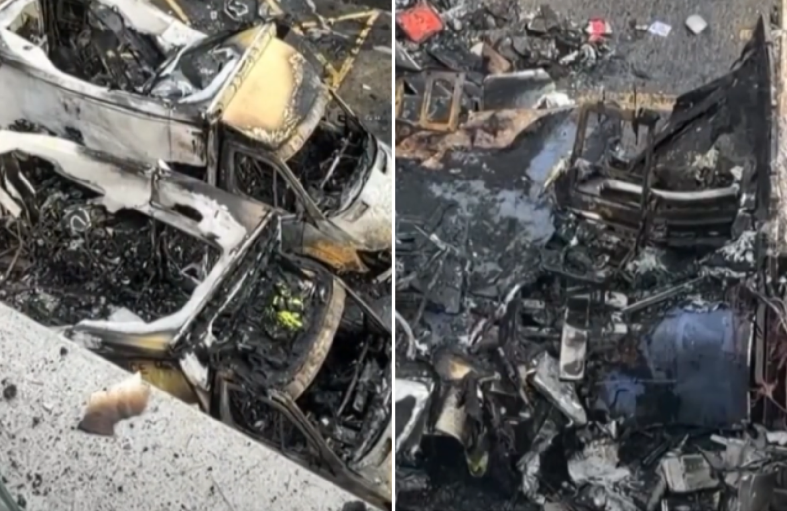 Ambulâncias judaicas são alvo de incêndio criminoso em Londres 1 Ambulâncias judaicas são