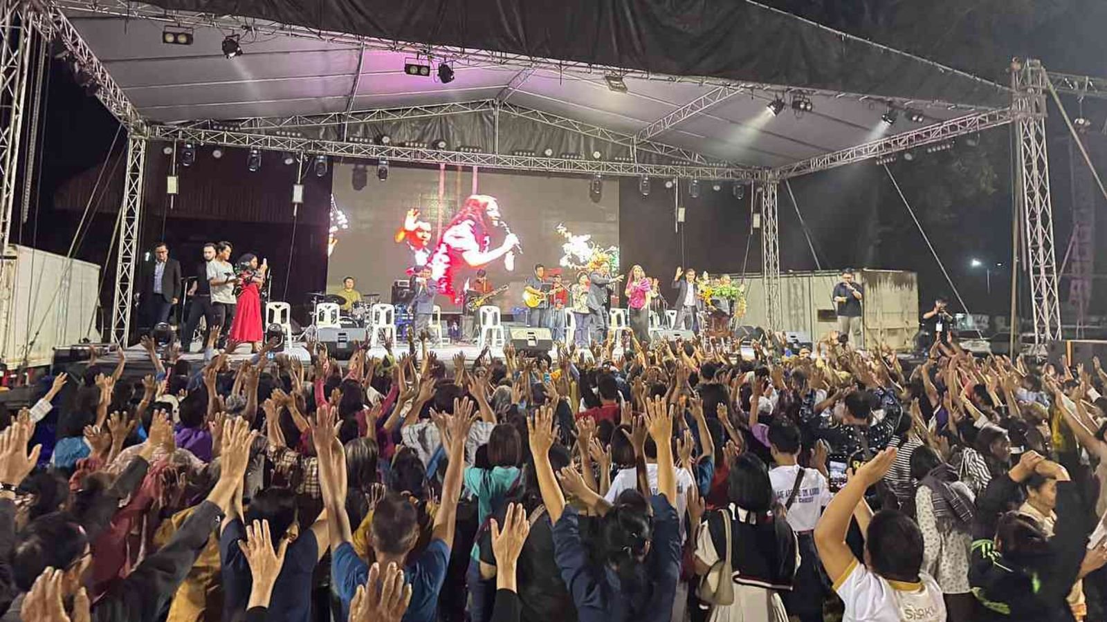 Após ações evangelísticas