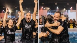 Uma Nova Vida em Cristo: Jorge Iggor e Paola Collaro Celebram Batismo em São Paulo