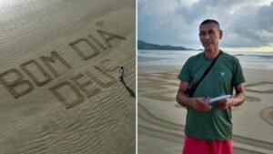 ### Mensagens de Fé na Areia: O Impacto Transformador de Afonso Cordeiro em Itapema
