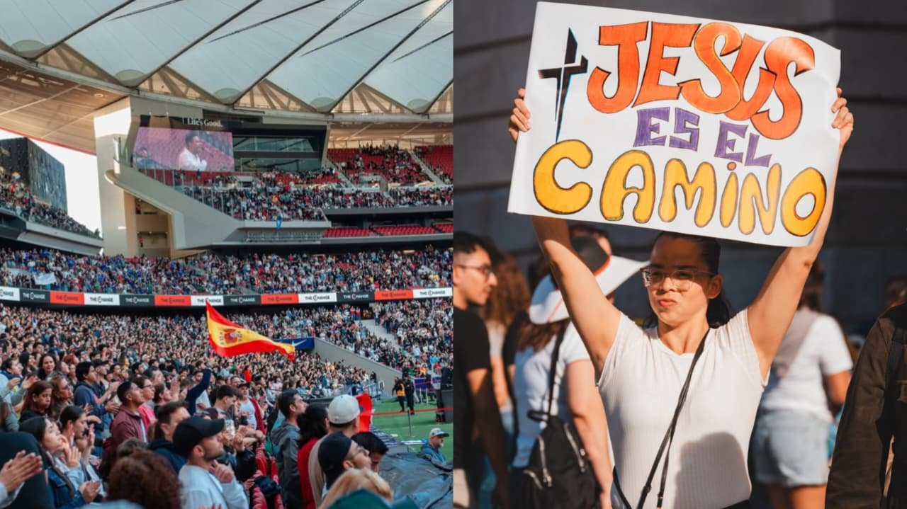 Cristãos evangelizam nas