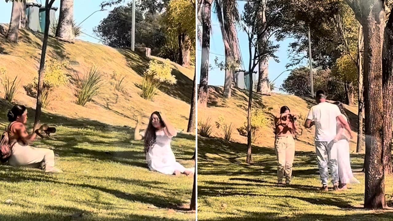 Fotógrafa emociona ao