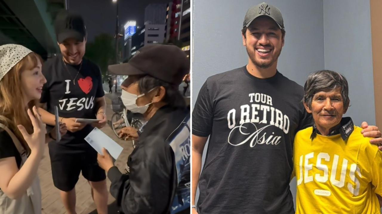 Um Encontro Transformador: Japonês Aceita Jesus Após Conversa com Evangelista nas Ruas 1 Japonês aceita Jesus