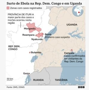 Epidemia de Ebola: Médico Americano Entre as Vítimas no Congo