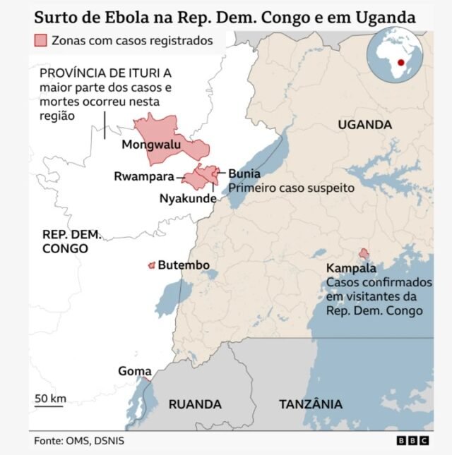 Epidemia de Ebola: Médico Americano Entre as Vítimas no Congo 1 Médico americano está