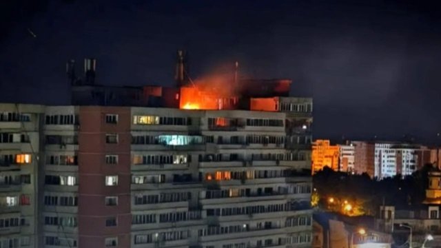 Drone russo atinge