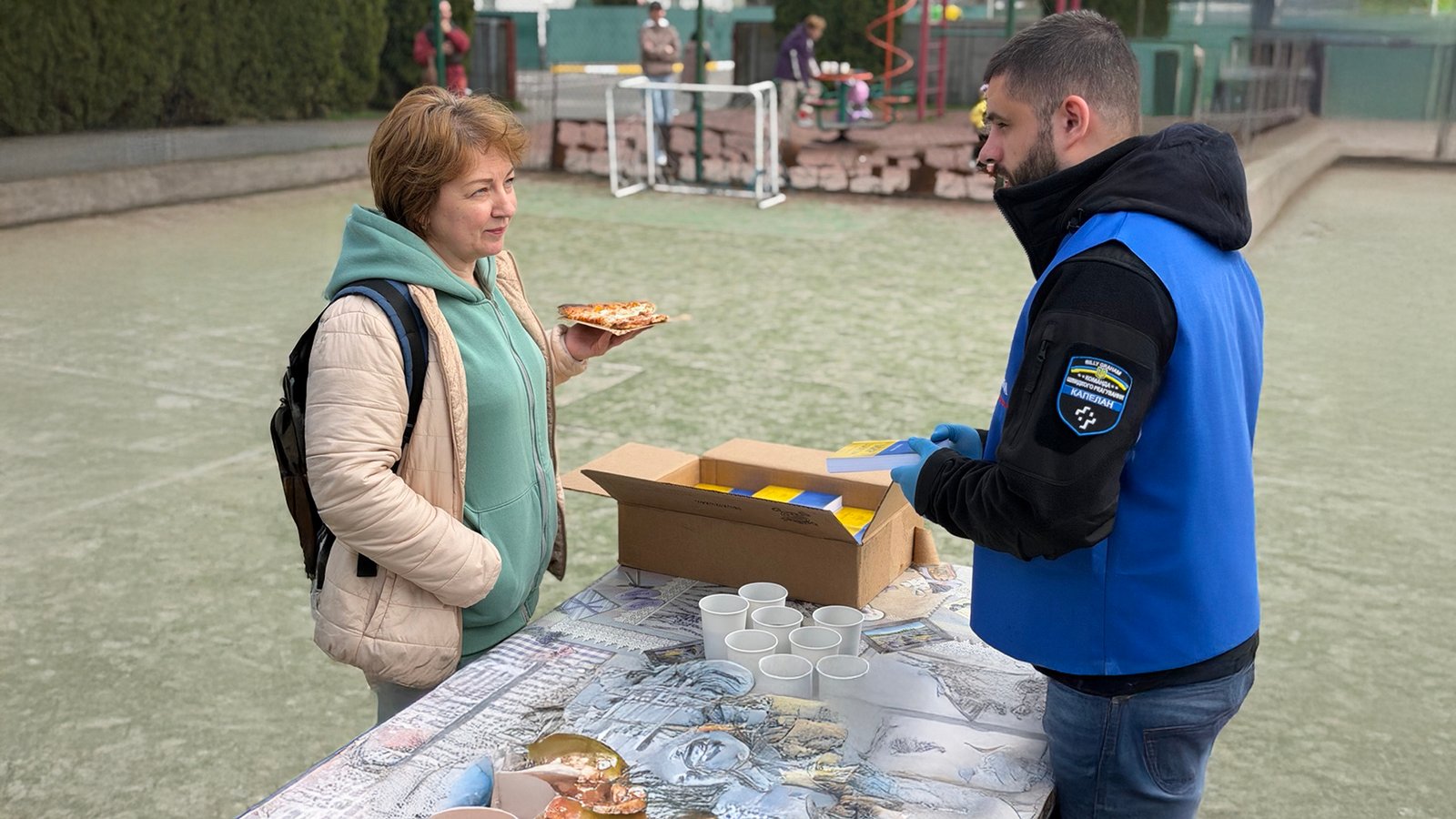 Cristãos usam distribuição