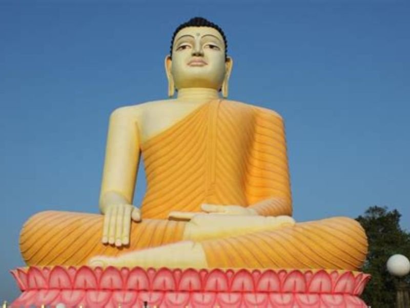 Buddhists Throw Stones