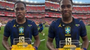 Endrick Celebra Vitória e Louva a Deus Após Prêmio de Melhor Jogador em Amistoso da Seleç…