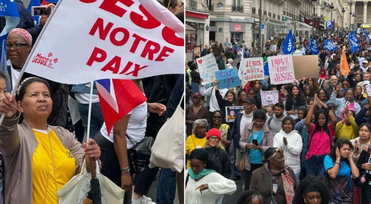 Marcha para Jesus em Paris: Uma Celebração de Fé que Reúne 50 Mil Cristãos nas Ruas da Cidad... 1 Marcha para Jesus