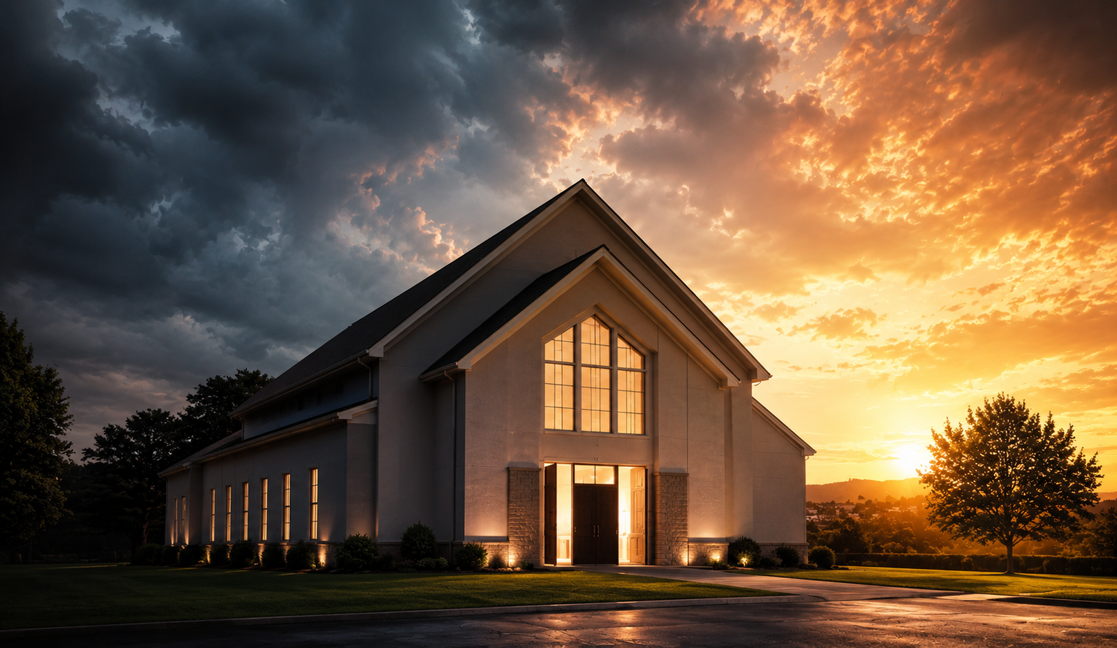 A igreja do