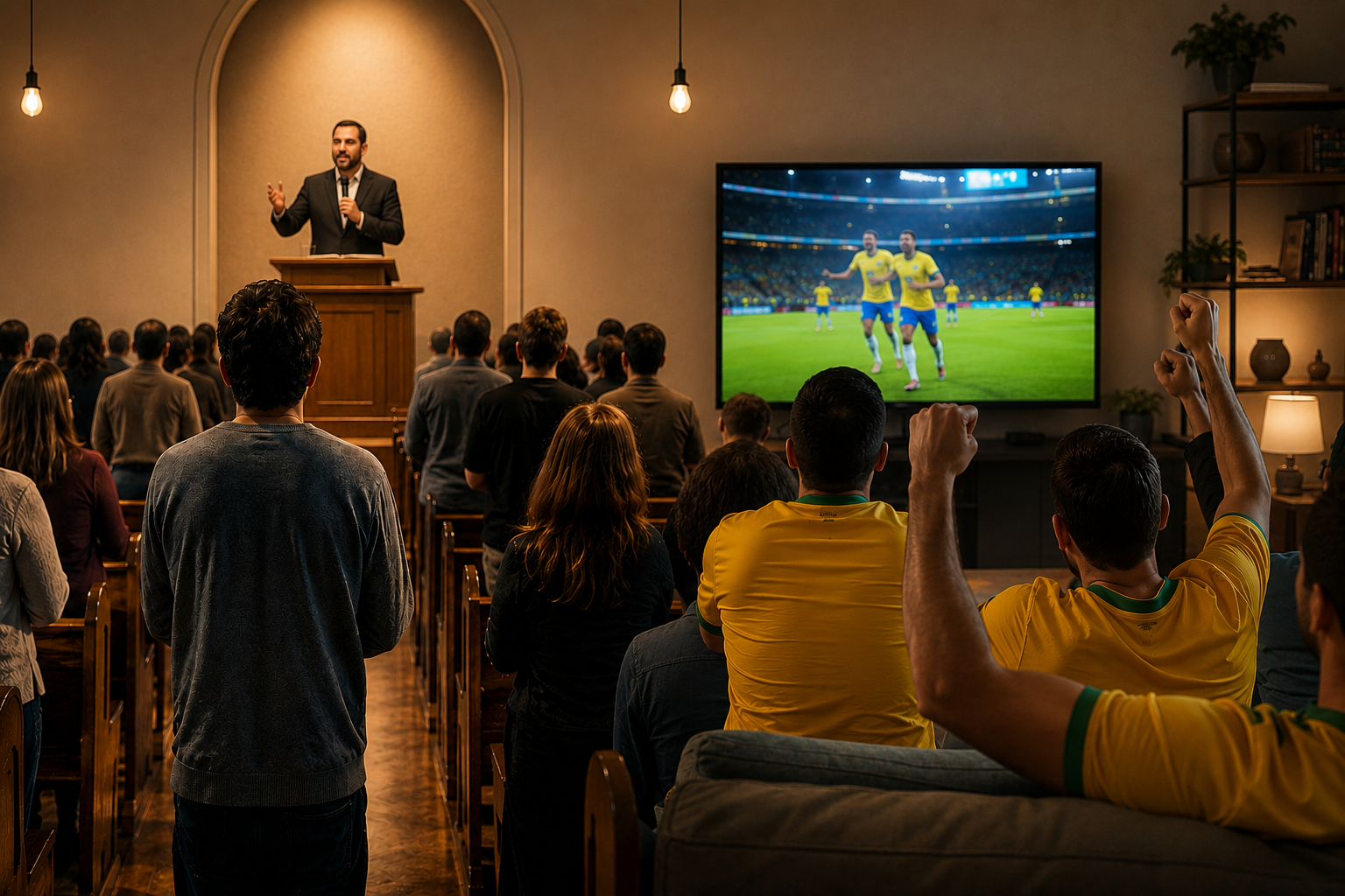 O Altar e a Arquibancada: Como a Copa do Mundo Provoca Reflexões sobre Fé e Liturgia 1 O altar e
