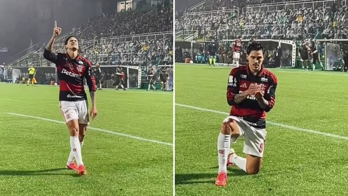 ### Pedro Guilherme Celebra com Fé: Atacante do Flamengo Faz Referência ao Salmo 119 em Vitóri... 1 Pedro faz referência