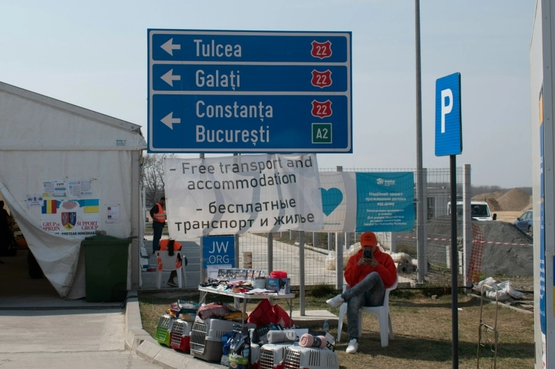 Ucranianos exaustos pela