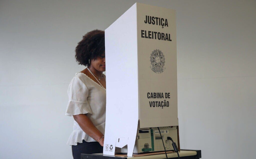 As mulheres votam