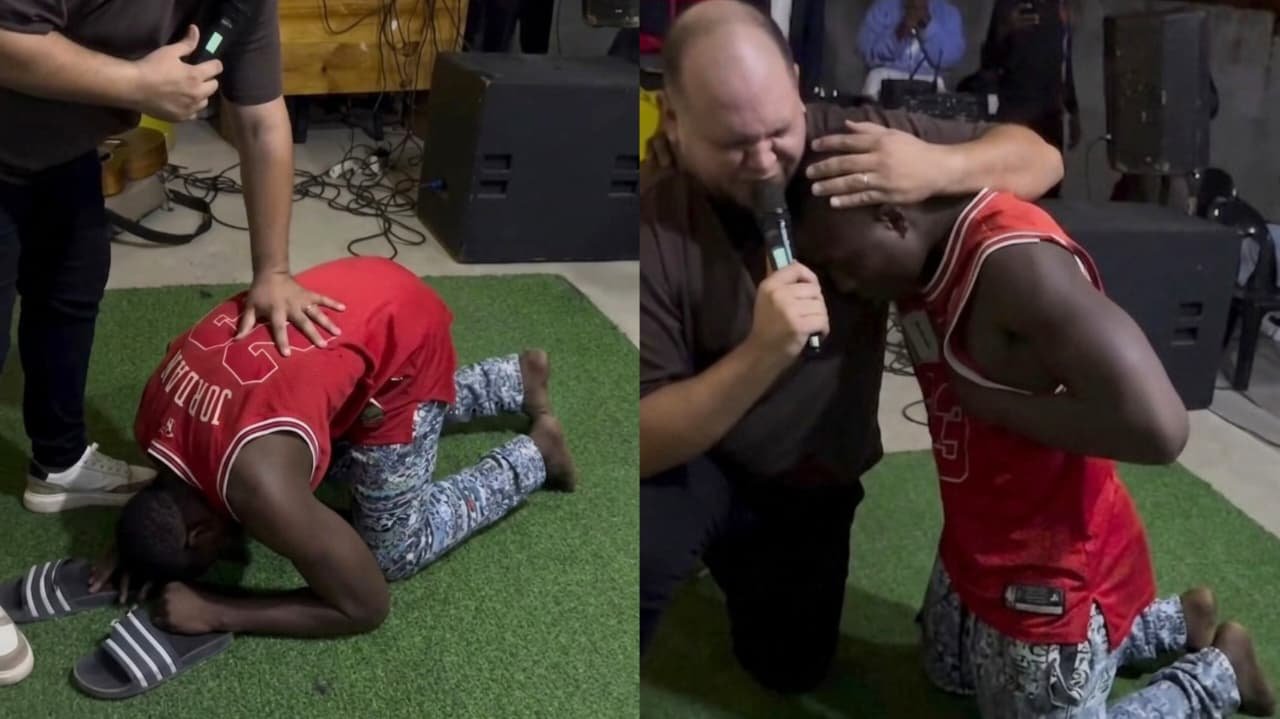 Jovem que passava