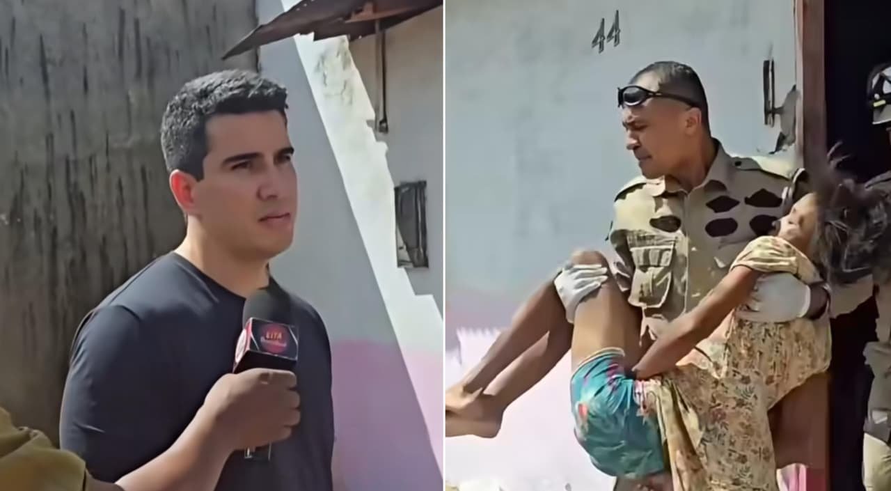 Mulher é resgatada