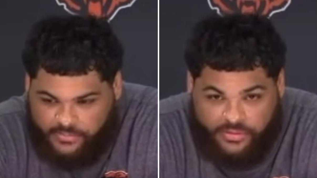 Darnell Wright exalta Jesus após contrato milionário com Chicago ... 1 Jogador exalta Jesus