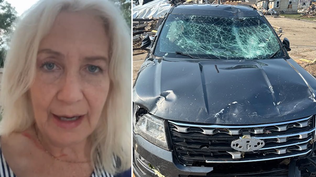 Sobrevivente de tornado nos EUA clama a Deus e testemunha milagre d... 1 Mulher sobrevive a
