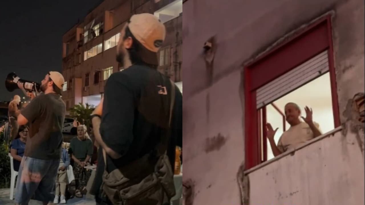 Cristãos pregam em