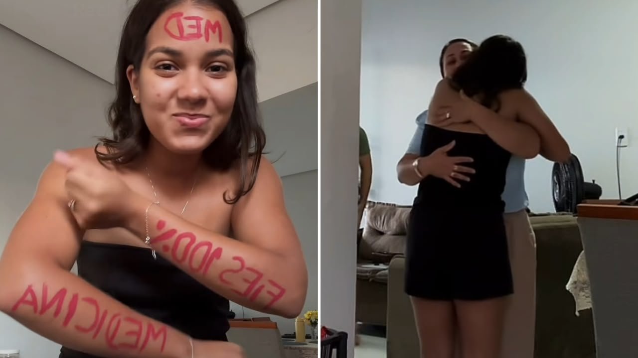 Jovem passa em