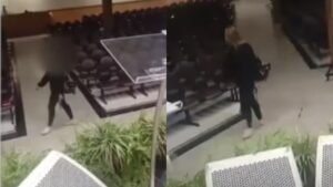 Mulher invade igreja evangélica armada e causa pânico em Governad…