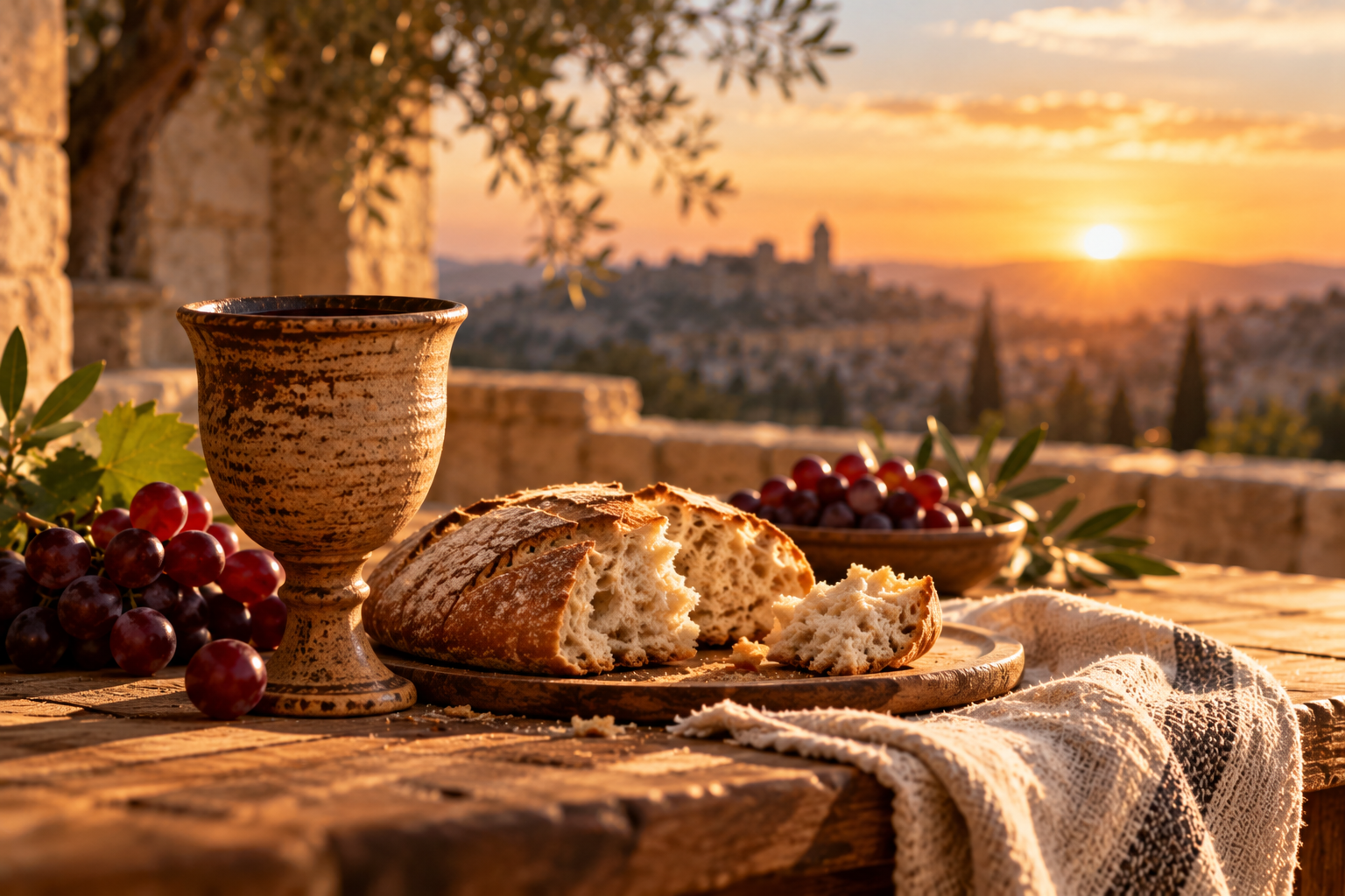 A Mesa Central: O Encontro Transformador com Jesus 1 A mesa centra